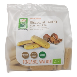 Biscotti farro con nocciole Bio g250