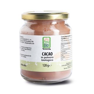 Cacao magro in polvere biologico 120g