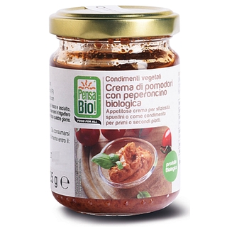 Crema di pomodori secchi e peperoncini Bio g125