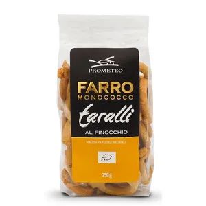 Prometeo Taralli di farro monococco bio al finocchio g.250