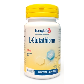 Long Life L-Glutathione 250mg 30 compresse