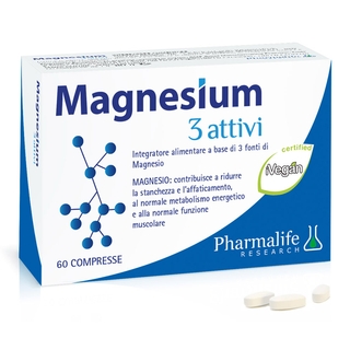 Pharmalife Magnesium 3 Attivi 60 compresse